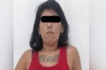 Detienen a supuesta empleada doméstica drogándose fuera de casa en Escobedo
