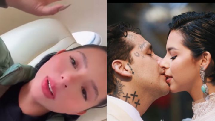 Video: Ángela Aguilar dice que dejará de decirle “amor” a Christian Nodal