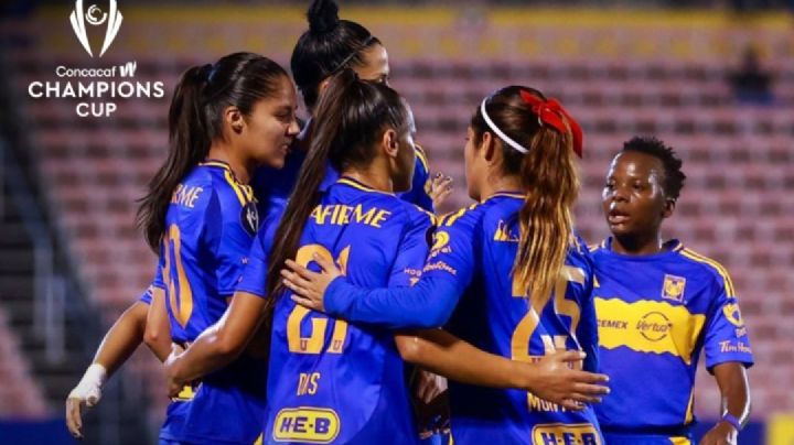 Tigres Femenil arrolla a Frazsers Whip y se pone líder de grupo en Champions Cup