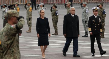 López Obrador y Claudia Sheinbaum conmemoran sismos de 1985 y 2017