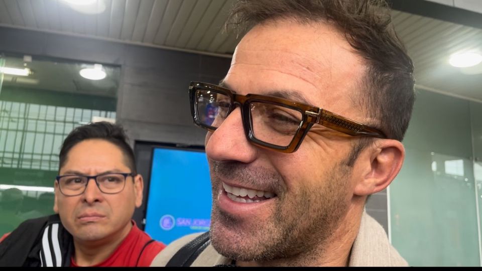 Alessandro Del Piero llegó a Monterrey para el juego de leyendas