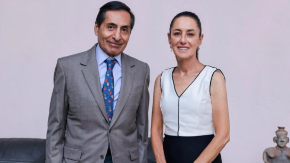 Rogelio Ramírez de la O y Claudia Sheinbaum.