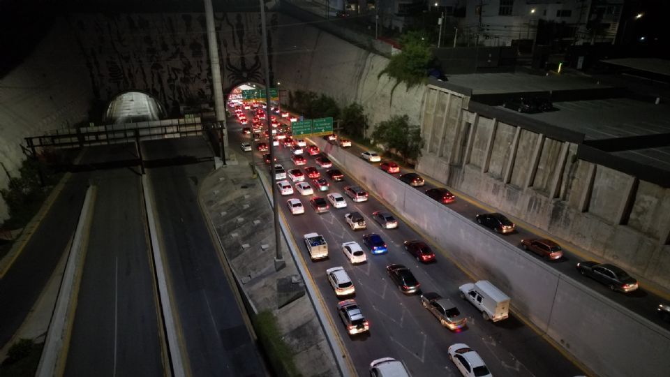 Túnel de la Loma Larga en San Pedro.