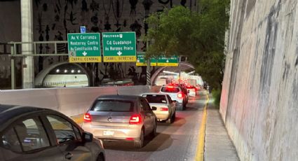 Estado y municipios analizarán apertura de carriles en el túnel de la Loma Larga