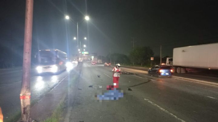 Muere repartidor de comida tras derrapar su motocicleta en Escobedo