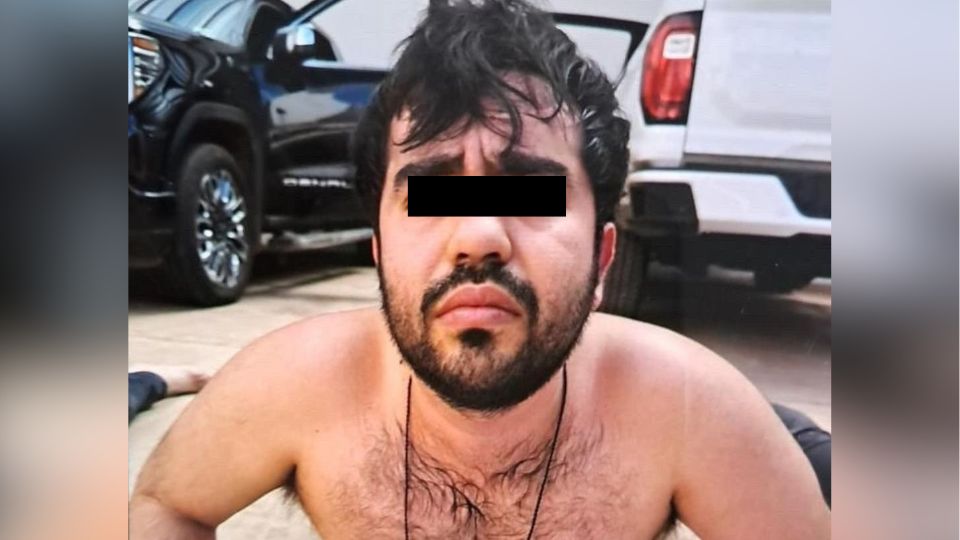 El Piyi, criminal detenido en Culiacán, Sinaloa