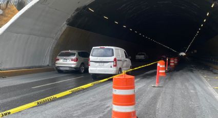 Reabren carriles del túnel de la Loma Larga de Monterrey a San Pedro