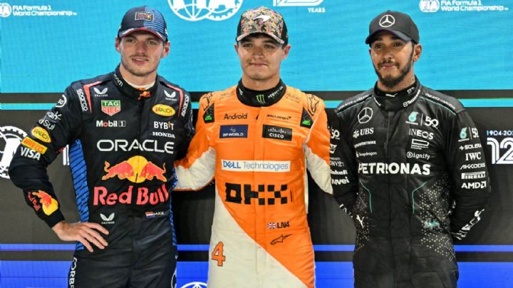 Norris saldrá primero, delante de Verstappen, en Singapur; Checo arrancará en la decimotercera plaza