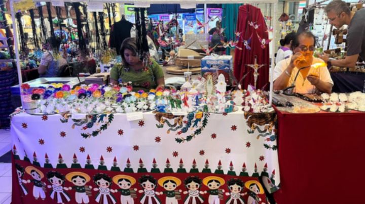 Artesanos del sur de México encuentran en Monterrey oportunidad para vender sus obras