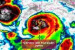 Huracán John se intensifica a categoría 3 y toca tierra en Guerrero