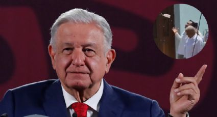 AMLO promete que no se perseguirá a persona que le arrojó botella en Veracruz