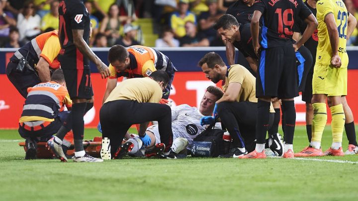Ter Stegen operado "satisfactoriamente" de una rotura completa de tendón rotuliano