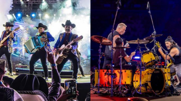 Metallica canta 'La Chona' en CDMX y esta fue la reacción de Los Tucanes de Tijuana