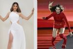 Emma Coronel envía mensaje a Belinda tras caerse durante pasarela en París