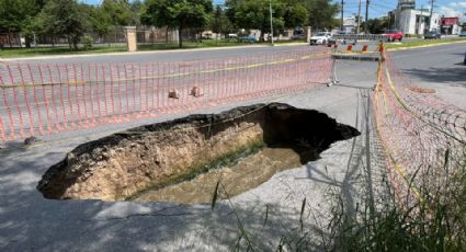 Crece socavón de San Nicolás tras varios meses sin ser reparado