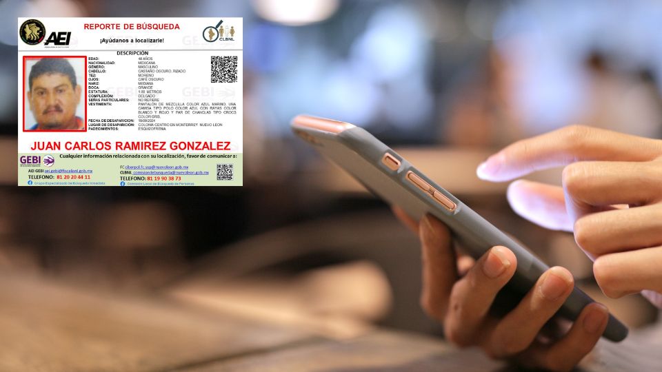 Diputados buscan que fichas de desaparecidos sean enviadas a los celulares