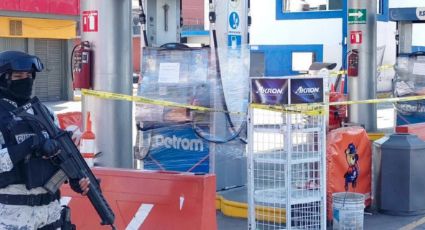 FGR asegura gasolinera del centro de Apodaca por huachicoleo