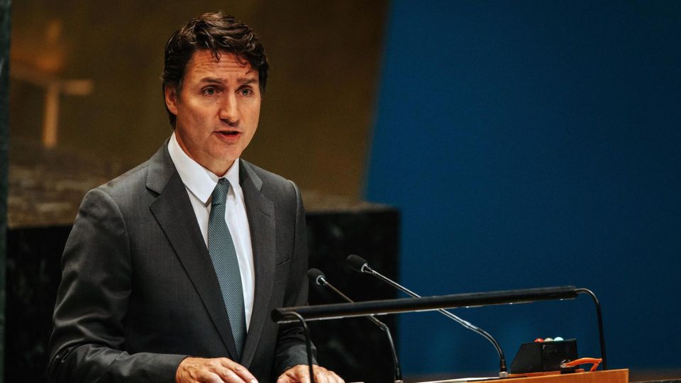 Justin Trudeau, habla durante la 'Cumbre del Futuro' | EFE/EPA/OLGA FEDROVA