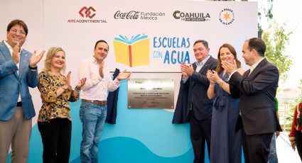 Arca Continental y Fundación Coca-Cola invertirán 40 mdp en captación de agua para escuelas