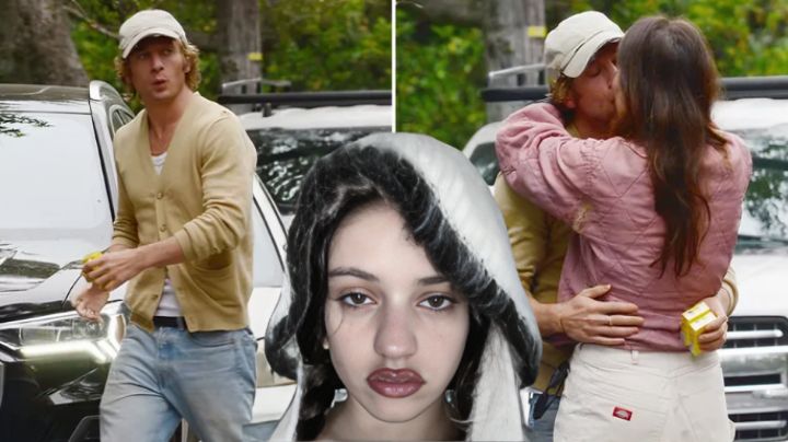 En el cumpleaños de Rosalía, Jeremy Allen White sorprende con un beso a su coestrella en la serie 'The Bear'