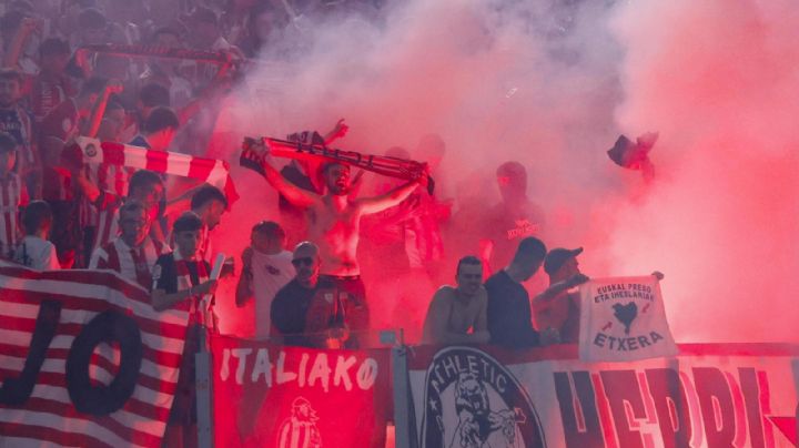 Europa League: Bengala empaña el empate del Athletic en Roma