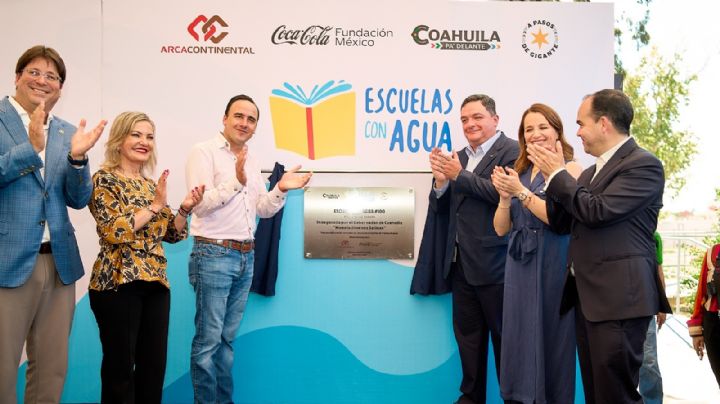 Arca Continental y Fundación Coca-Cola invertirán 40 mdp en captación de agua para escuelas