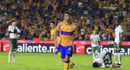 Brunetta salva a Tigres de la derrota ante León; polémica arbitral marca el partido