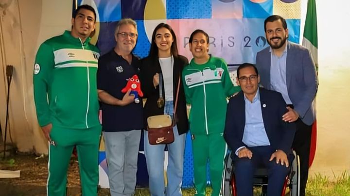 Cónsul General de Francia rinde homenaje a atletas olímpicos y paralímpicos mexicanos.