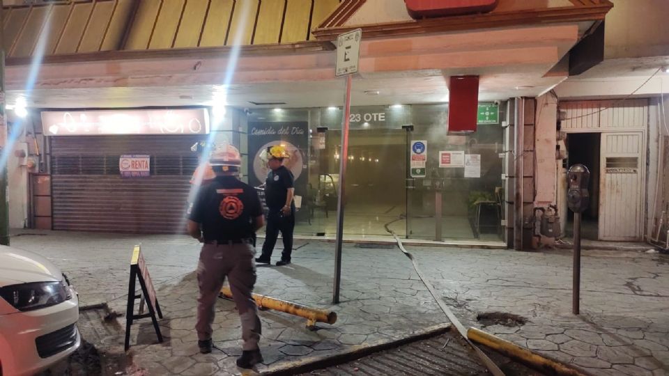 Se incendio cocina del Hotel Madero Express.