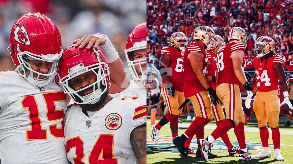 Chiefs y 49ers logran la victoria ante Chargers y Patriots