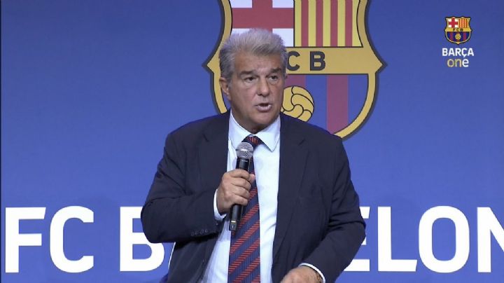 Laporta: "Flick no busca excusas y se arregla con lo que tiene"