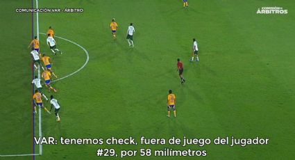 Tigres: Audios del VAR confirman que gol de León fue anulado por 58 milímetros