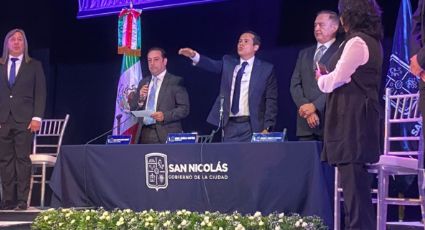 Daniel Carrillo toma protesta en San Nicolás y adelanta que quitará las multas en papel