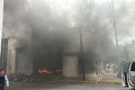 Se incendia local abandonado en el centro de Monterrey