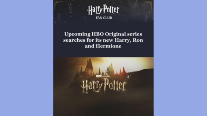 HBO convoca audiciones ‘inclusivas y diversas’ para la serie Harry Potter