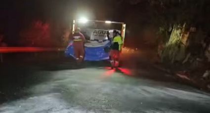 Cierran la carretera a la Sierra de Santiago por cristalización de carpeta asfáltica