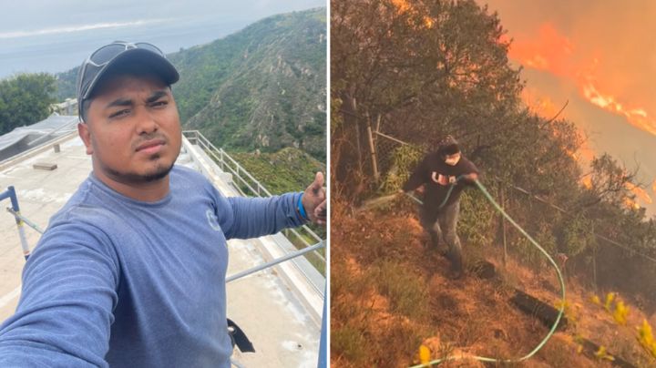 Mexicano arriesga su vida tratando de apagar fuego en casa de su patrón en California
