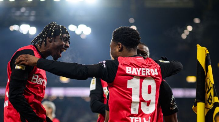 Leverkusen sorprende al Dortmund y se acerca al liderato de la Bundesliga