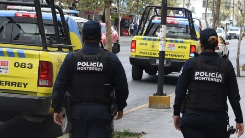 Elementos de la Policía de Monterrey