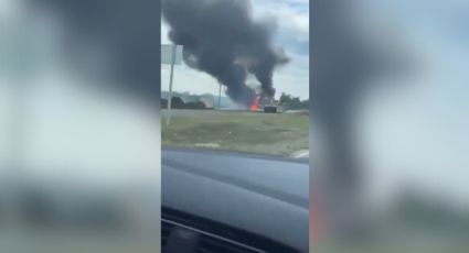 Confirman bloqueos sobre la Carretera Nacional en Hualahuises