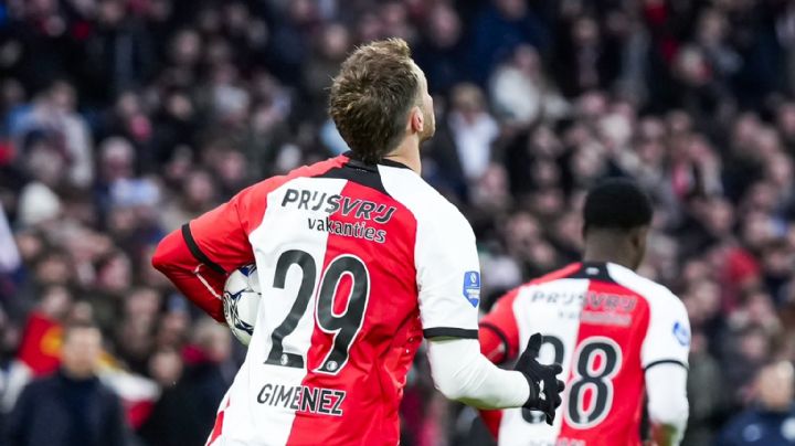 Eredivisie: Giménez anota, pero no evita la derrota del Feyenoord ante Utrecht