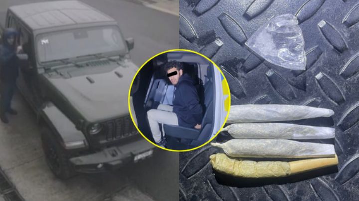 Capturan a presunto ladrón y vendedor de drogas en Monterrey