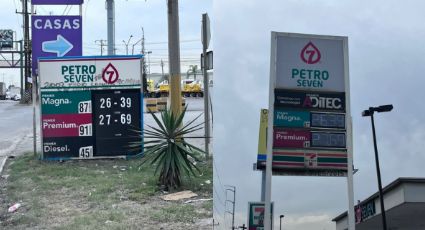 Dos gasolineras de Petro Seven también ofrecen los precios de Oxxo Gas en Apodaca