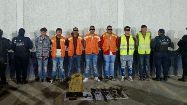 Detienen a 8 en distintos operativos por poseer armas y equipo táctico