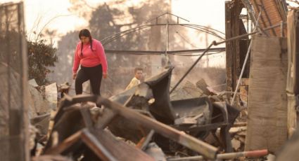 Es latino 1 de cada 4 desplazados por los incendios de Los Ángeles