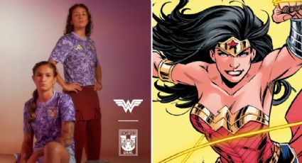 Tigres Femenil lanza jersey inspirado en Wonder Woman