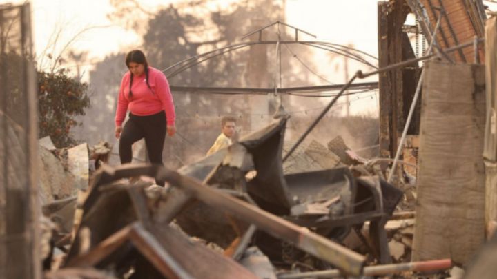 Es latino 1 de cada 4 desplazados por los incendios de Los Ángeles