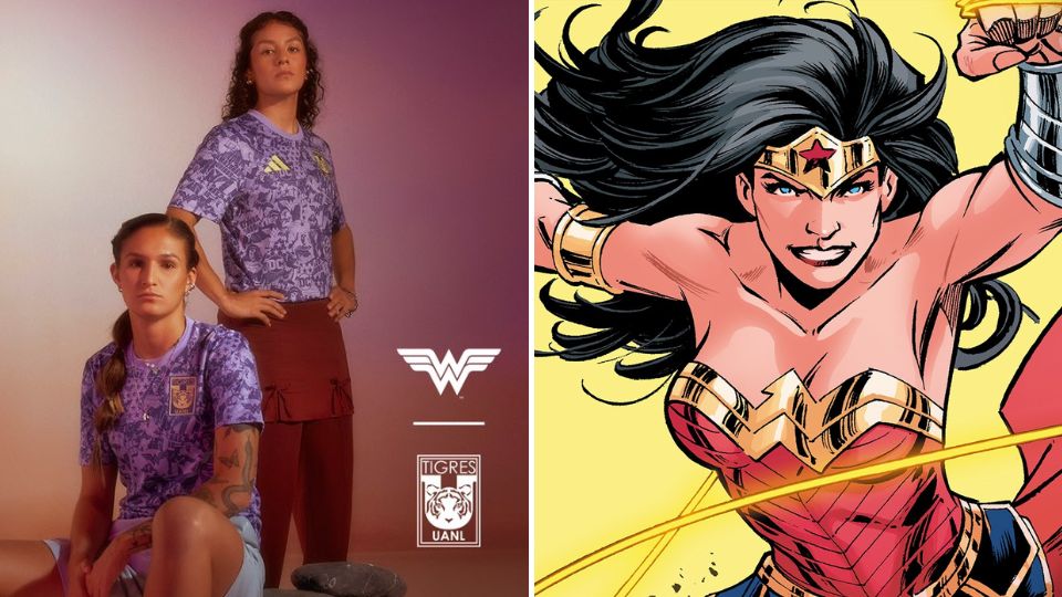 Tigres luce nuevo jersey inspirado en Wonder Woman