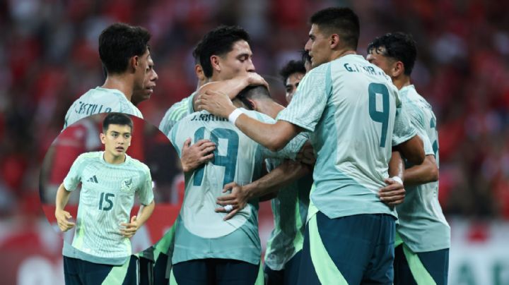 Selección Mexicana vence a Inter de Porto Alegre y hace historia con Gilberto Mora