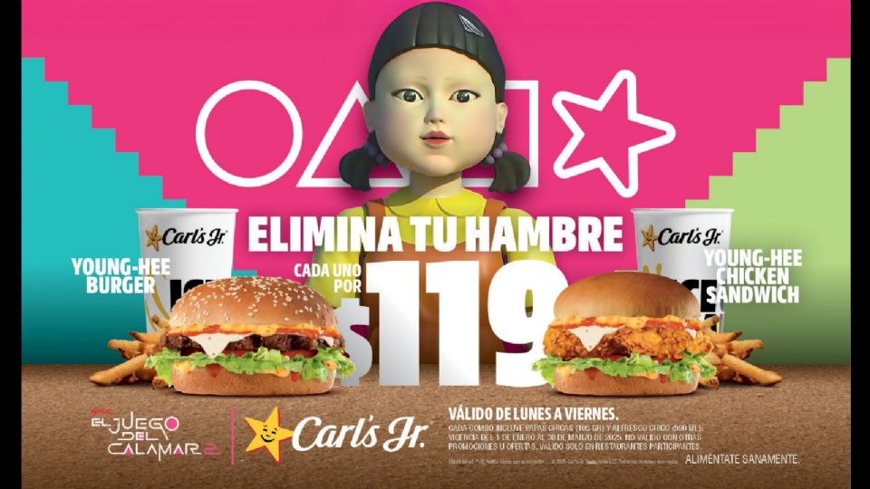 Conoce las dos nuevas propuestas de Carl´s jr.